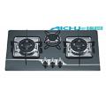 3 Burners 8MM Tempered Glass Gas Stove
